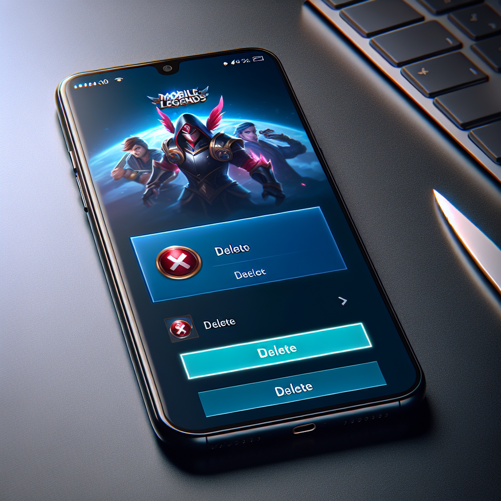 Cara Menghapus Akun Mobile Legend dengan Mudah dan Cepat